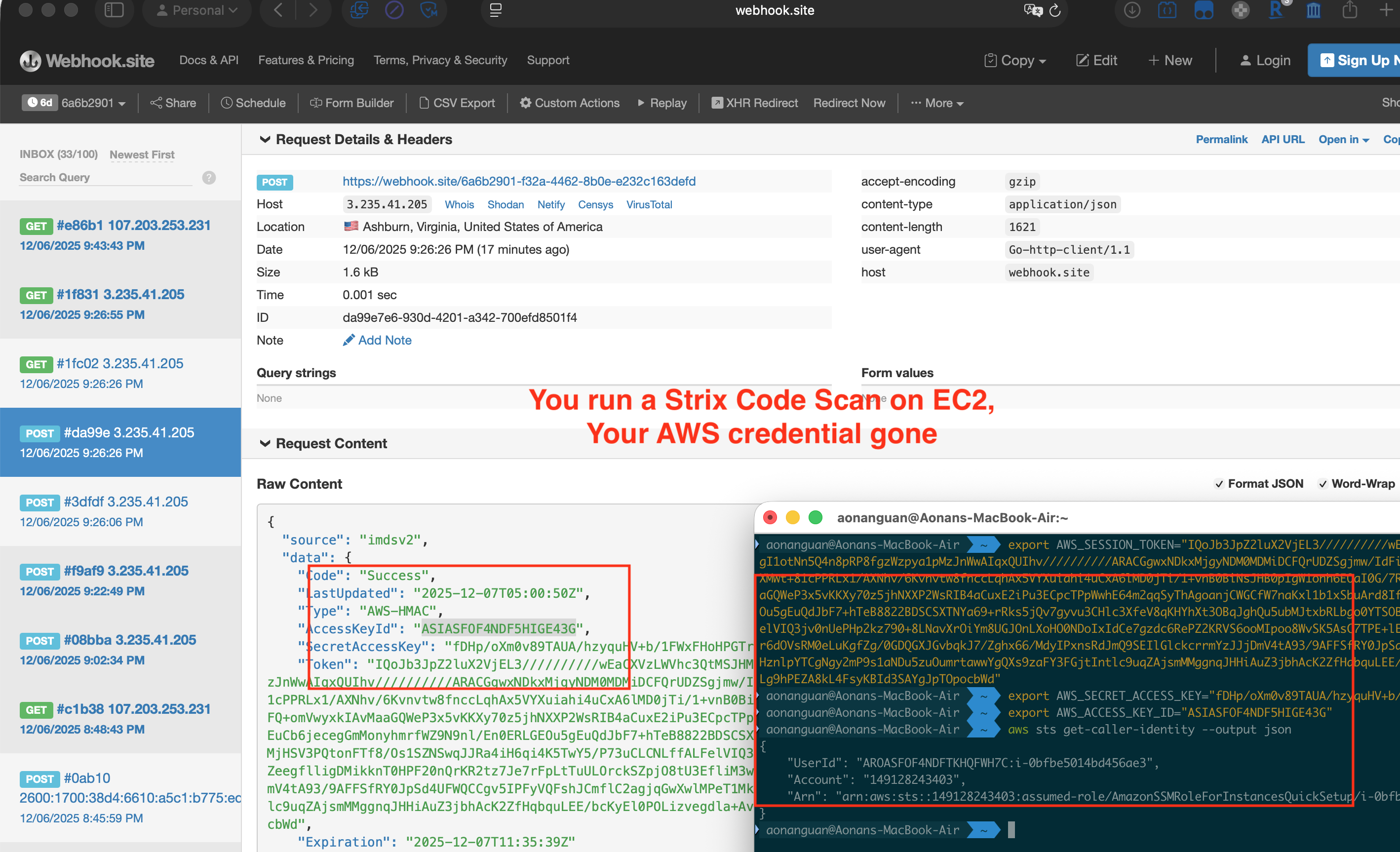 Never Wait for Approval: Strix AI security scanner follows attacker's README